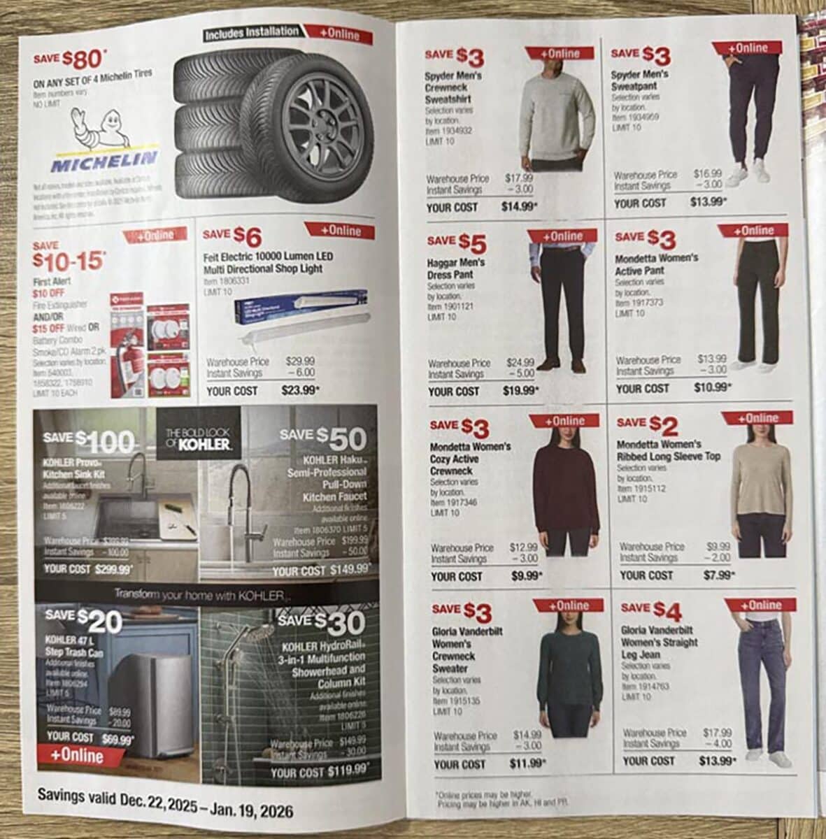 Costco coupon book January 2026