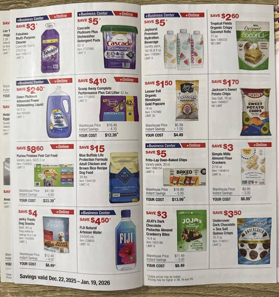 Costco coupon book January 2026