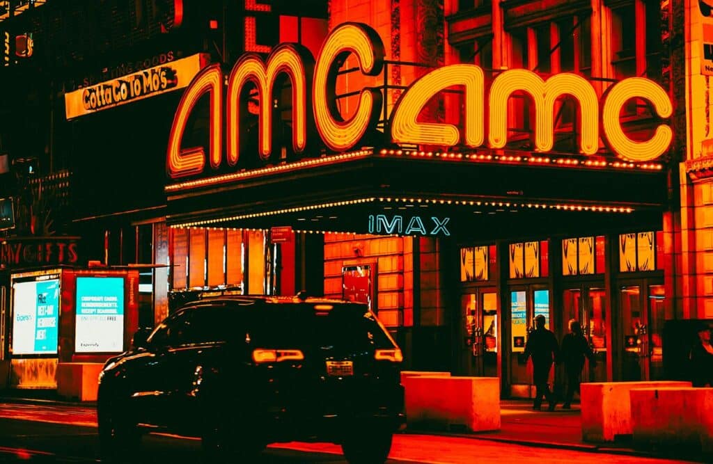 AMC movie theater street view