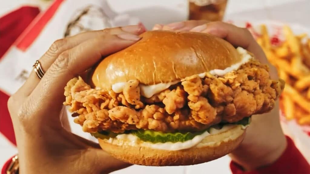 KFC sandwich