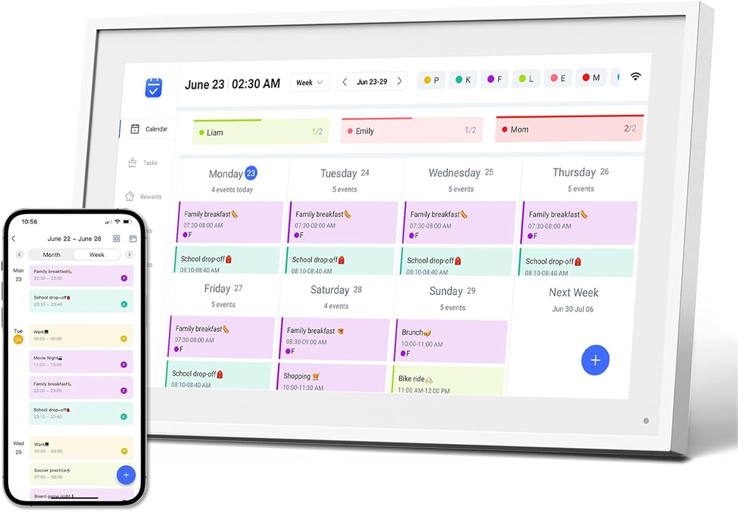 HD smart calendar