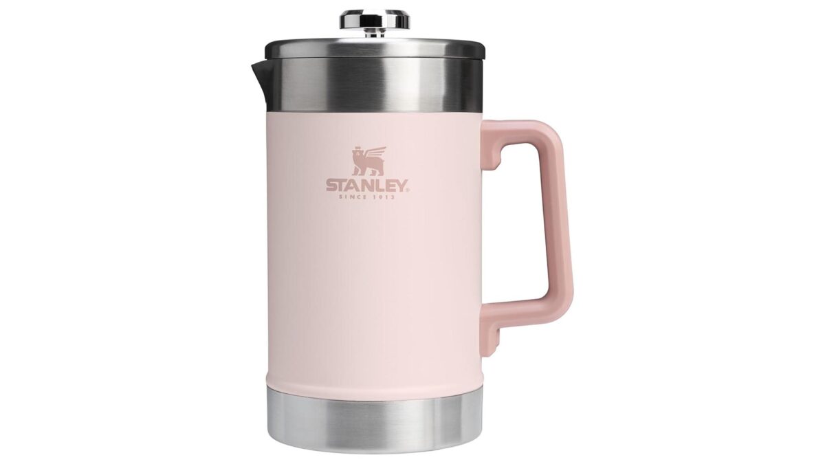 pink french press