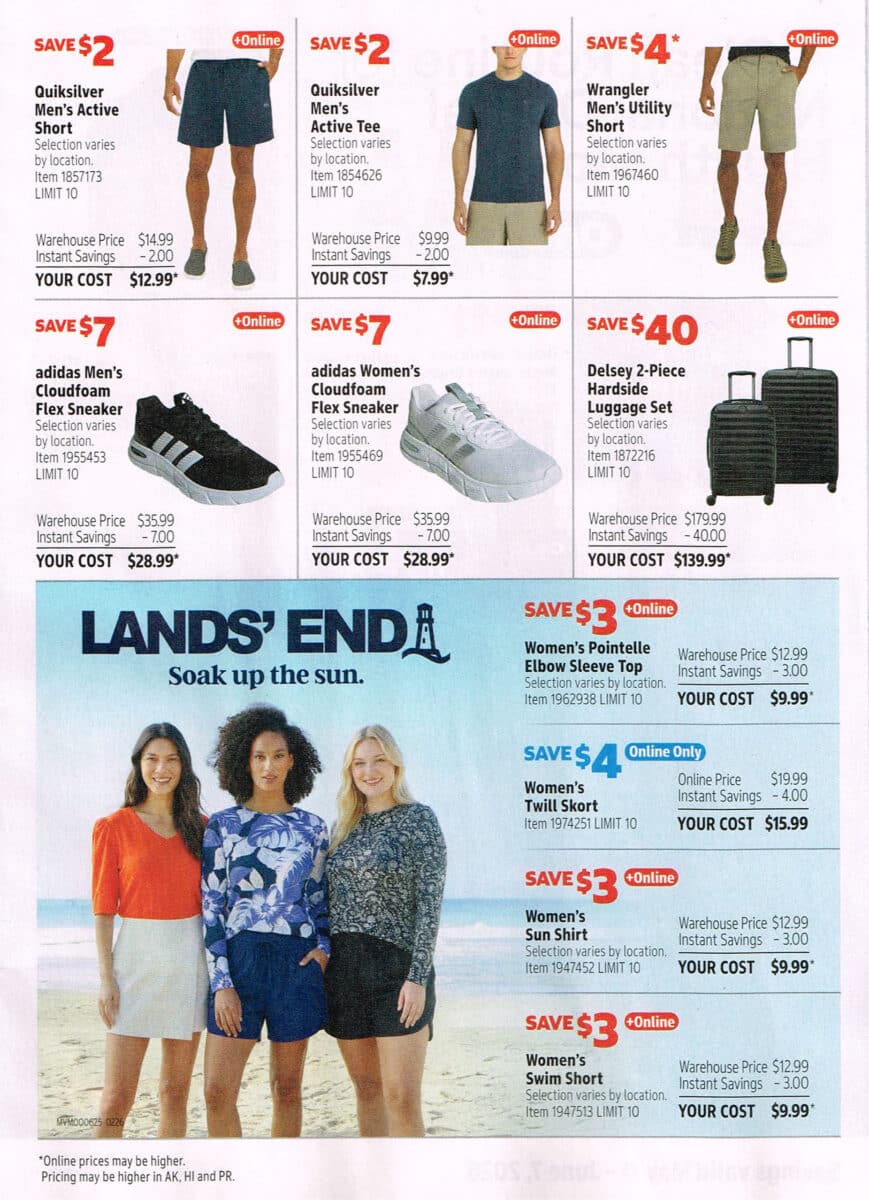 Ad Scan of the May 2026 Costco Coupon Book from Slickdeals.net