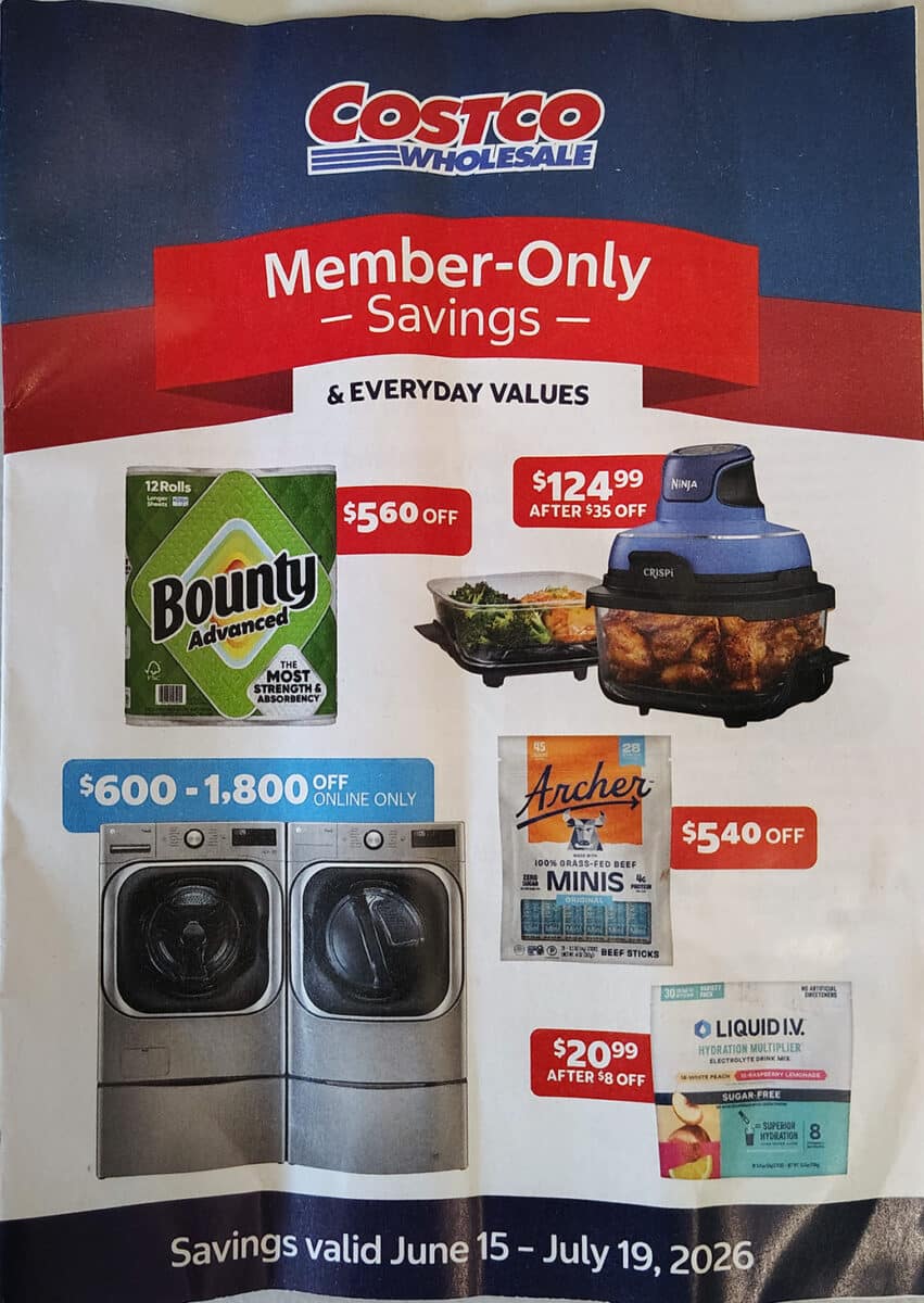 Costco Coupon Book June & July 2026 from Slickdeals
