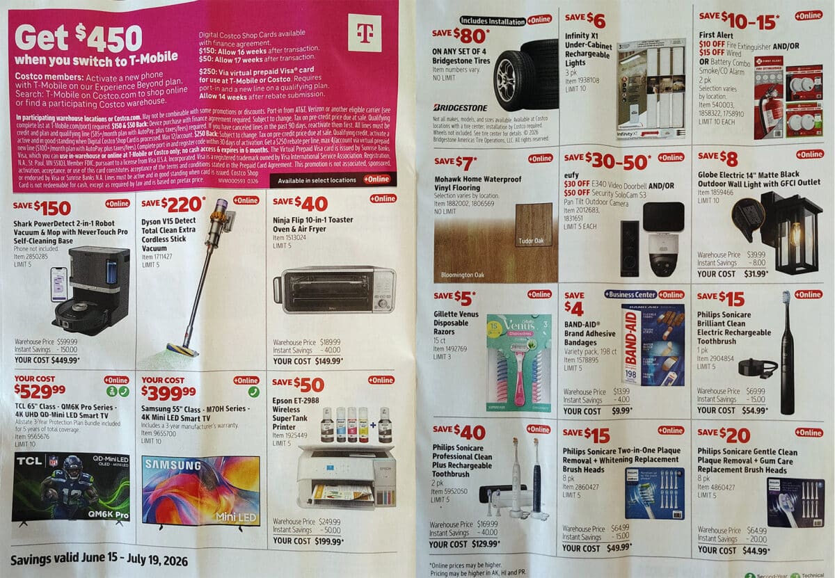 Costco Coupon Book June & July 2026 from Slickdeals