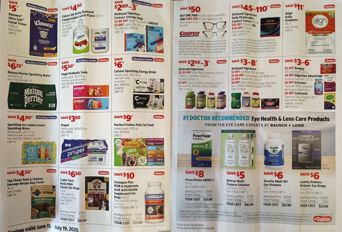 Costco Coupon Book June & July 2026 from Slickdeals