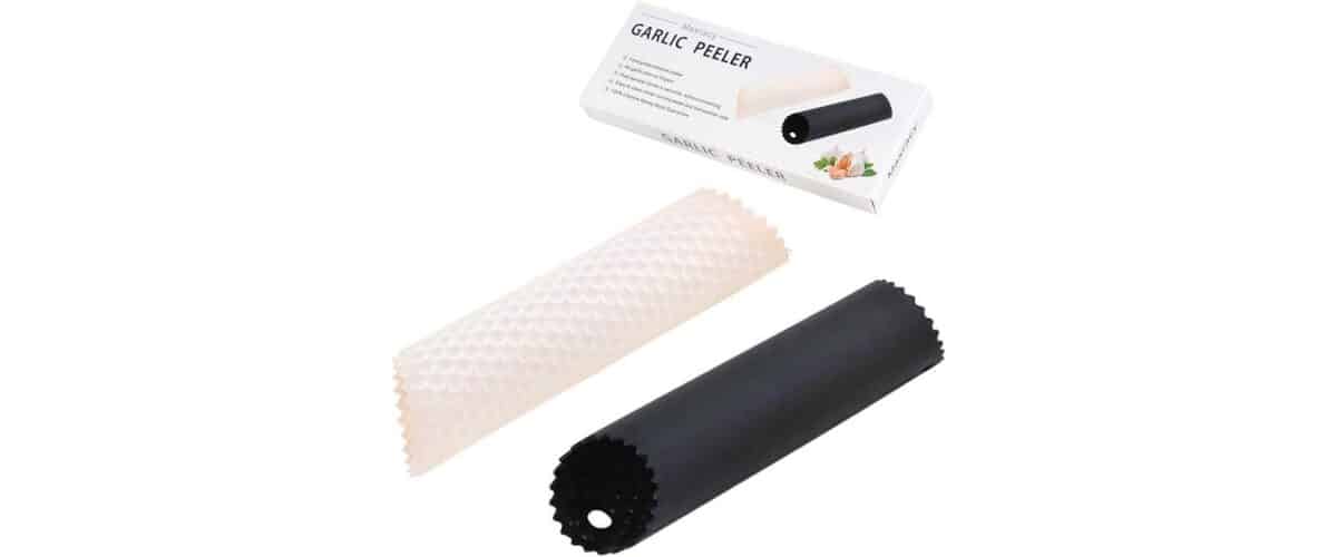 Silicone garlic peeler