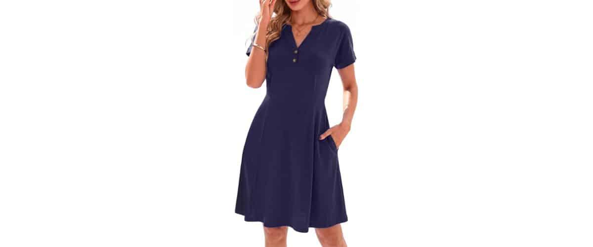 Blue dress